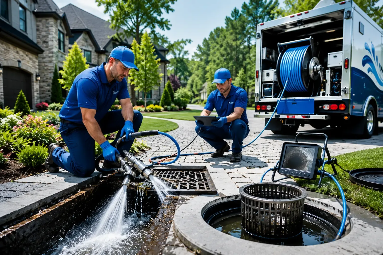 Local outdoor drain cleaning professionals in Riverside, PA